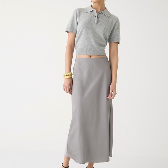 NWT - J. Crew Gwyneth midi Slip Skirt - Picture 1 of 8